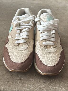 Men’s Size 6, Women’s 7.5- Nike Air Max 1 Crepe Hemp 2022 A-6